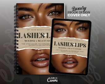 PLR eBook Cover Only, eBook Cover Canva Template, DIY White Label, PLR eBook Cover, Planner eBook Cover Design, Training Manual, Lash eBook