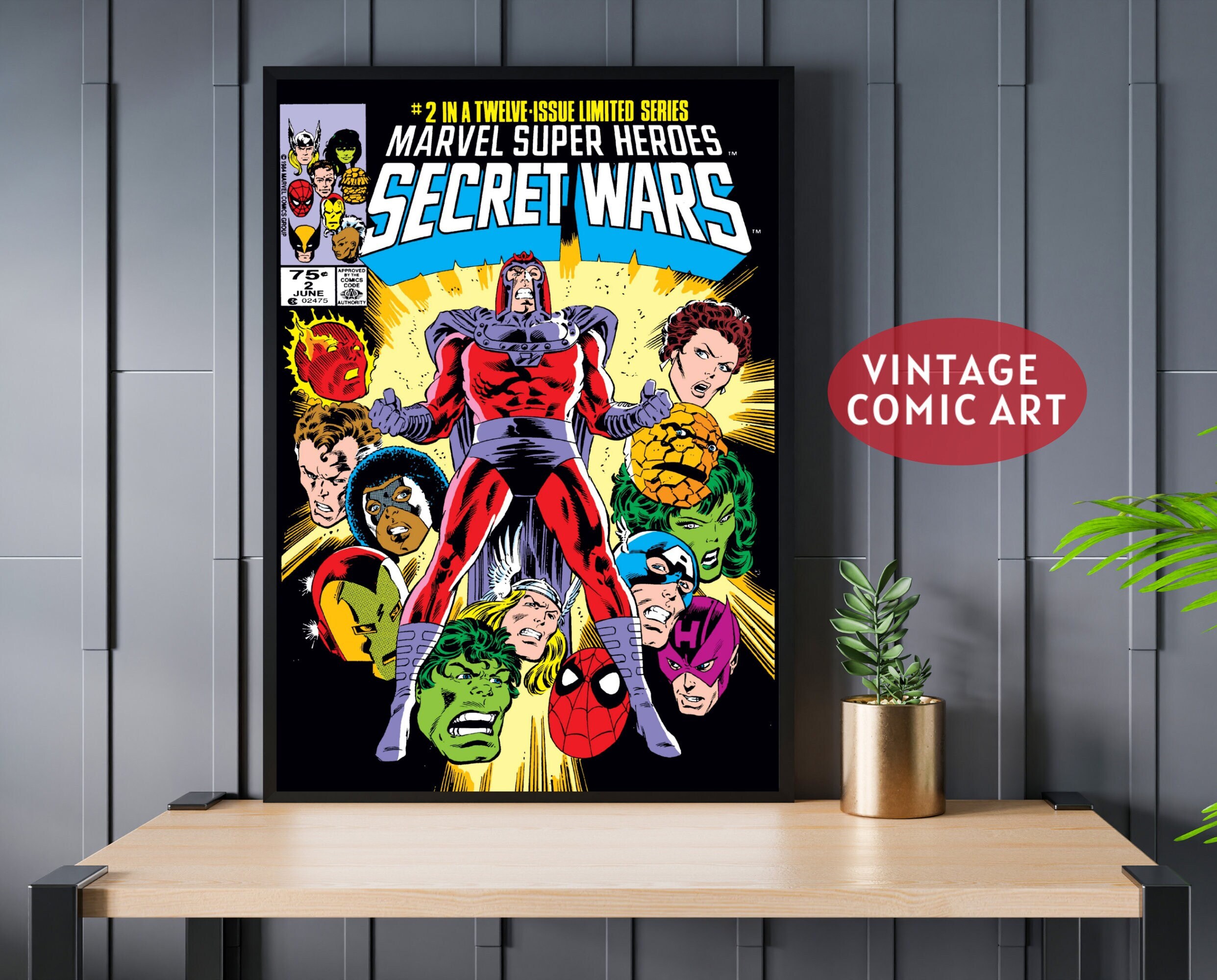Marvel Poster Vintage Marvel Poster Comic Poster Marvel Etsy