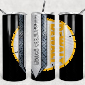 DeWalt Sawblade Tumbler Wrap PNG JPG JPEG