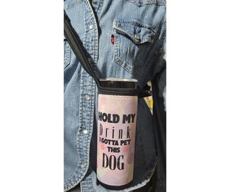 Neoprene 20 oz. tumbler tote holder