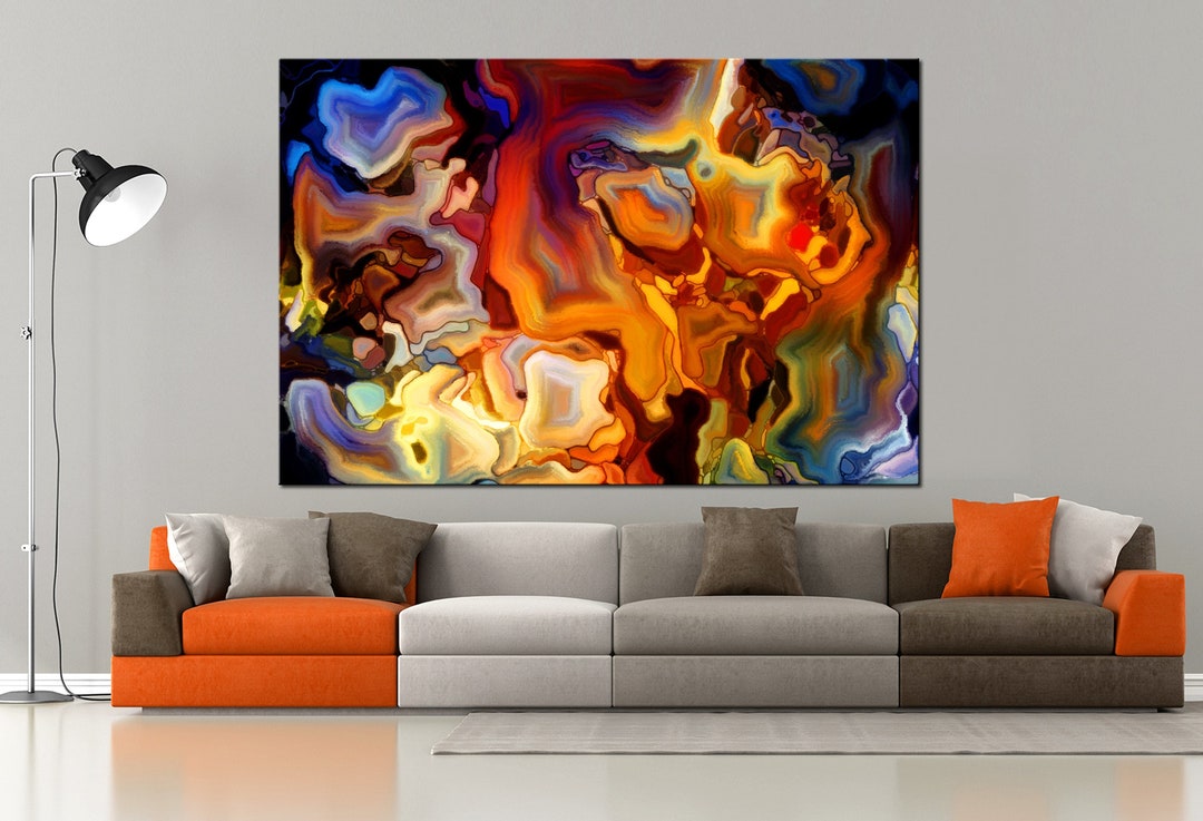 Colorful Art Prints Abstract Wall Art Large Canvas Art Abstract
