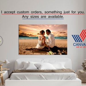 Old Trafford Canvas Print, Manchester United Stadium Wall Art