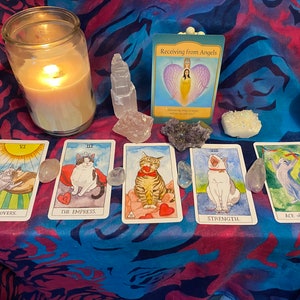 Appel téléphonique en direct Tarot psychique et lecture de cartes Oracle - Appel téléphonique de 30 minutes