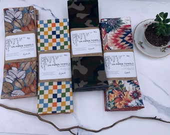 2 ply unpaper towels, kitchen towels, paperless paper towels, unpaper towels, reusable paper towels, cloth towels, cloth napkins