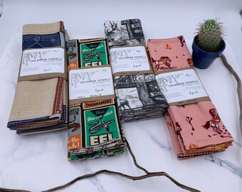 Serviettes sans papier 2 plis, serviettes en papier sans papier, serviettes sans papier, serviettes sans papier, serviettes en papier réutilisables, serviettes en tissu, serviettes en tissu,