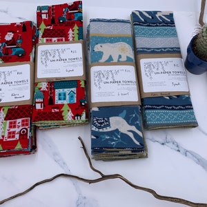 paperless paper towels, unpaper towels, paperless towels, reusable paper towels, cloth towels, cloth napkins, 2 ply unpapert
