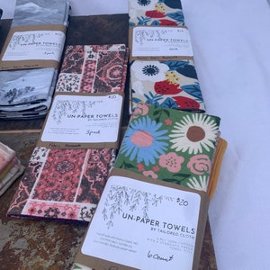 Toalhas sem papel de 2 camadas, toalhas sem papel, toalhas ecológicas, toalhas de papel reutilizáveis, toalhas de pano, guardanapos de pano, guardanapos de lancheira,