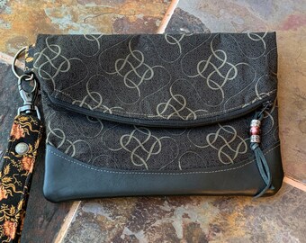 clutch purse, womens purse, wristlet purse, cute purses, black purse,