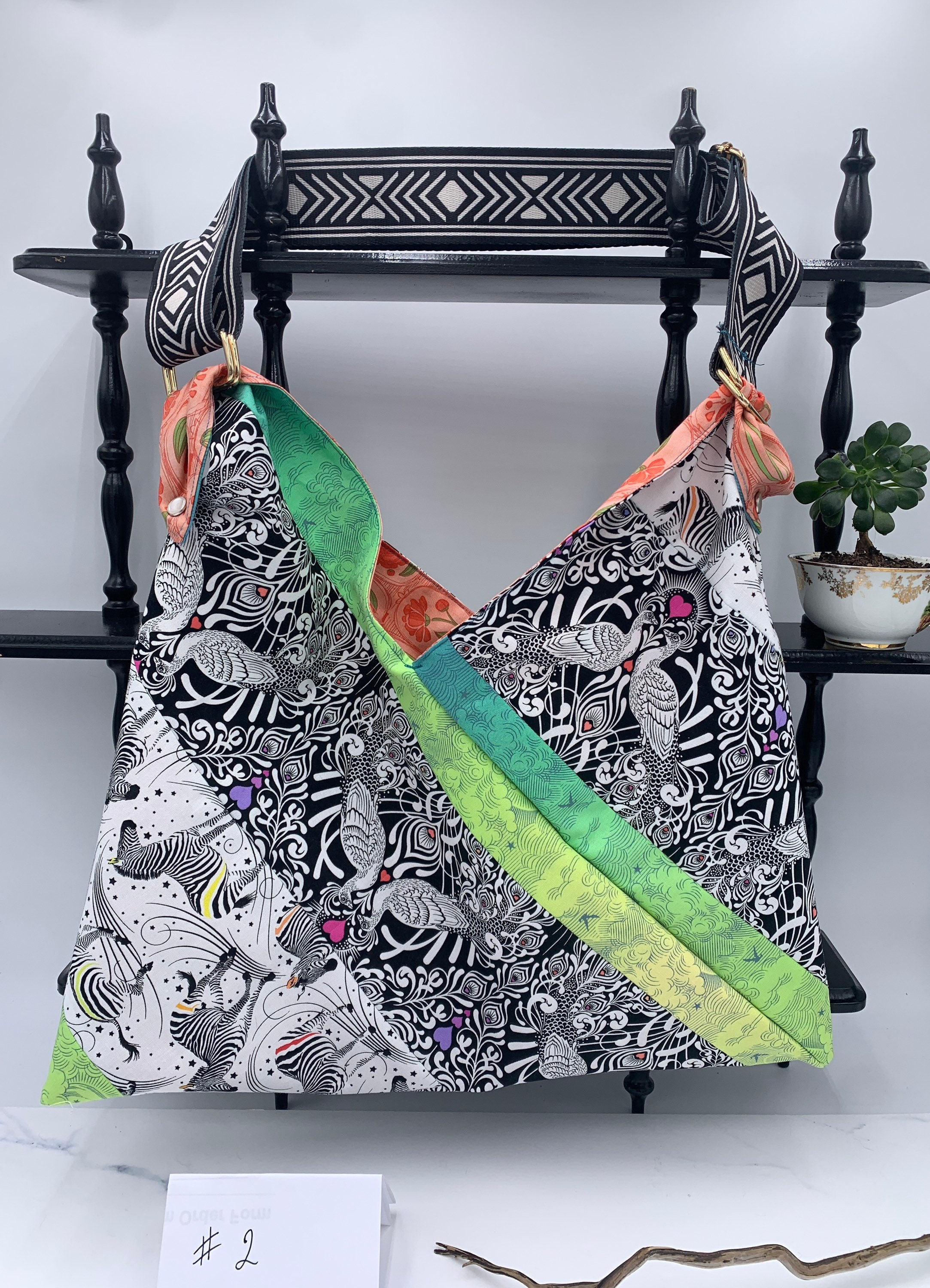 Origami Bag Tote Bag Bento Bag Japanese Bag Market Bag Etsy