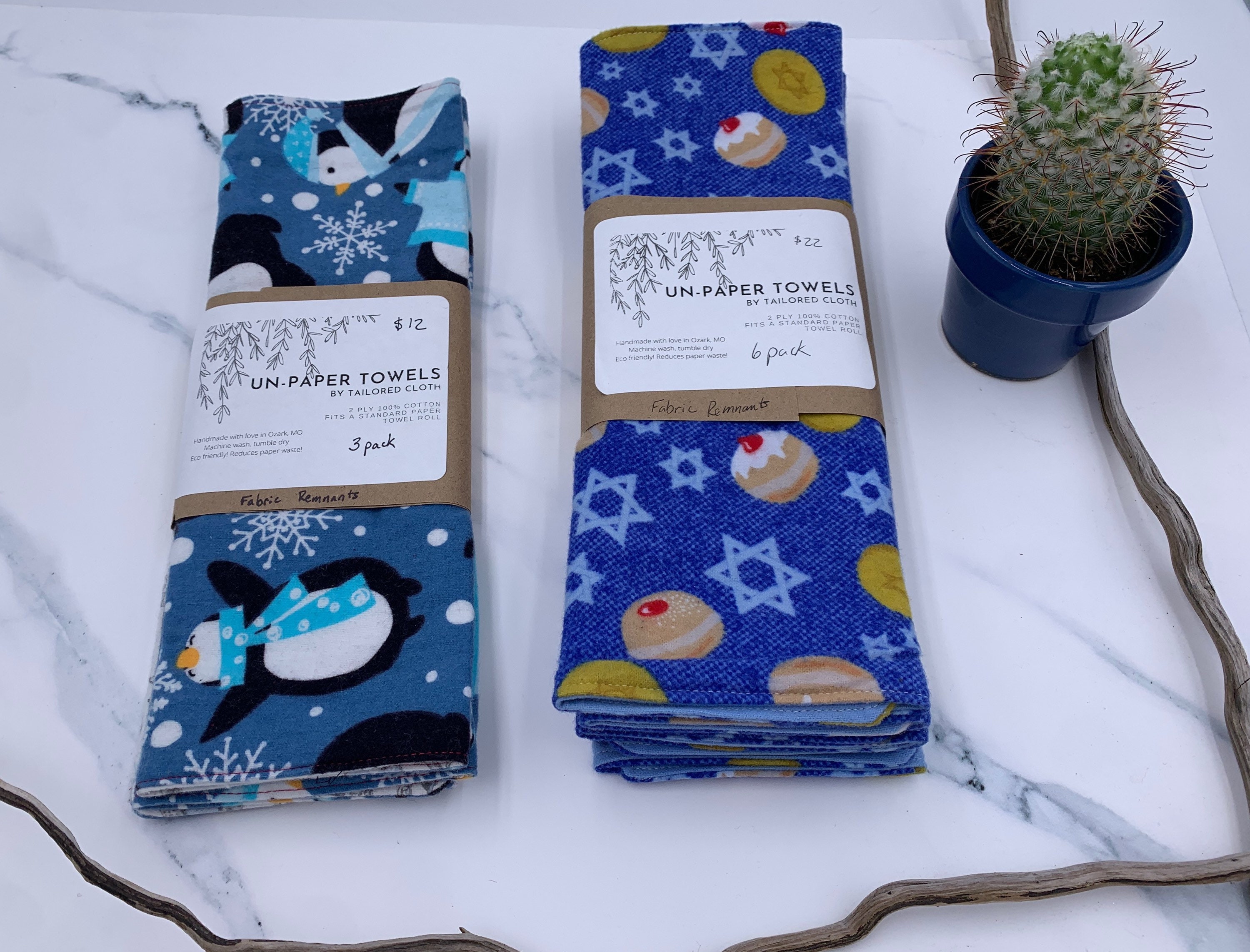 unpaper towels, paperless towels, reusable paper towels, un-paper towels, cloth towels, napkins, 2 layer unpaper towels, 2 ply towels