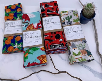 paperless paper towels, unpaper towels, paperless towels, reusable paper towels, cloth towels, cloth napkins, 2 ply unpapert
