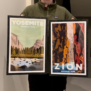 18&quot;x 24&quot; Poster Bundle - National Parks Posters! Hiking wall art | prints