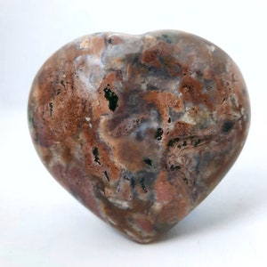 Valentine l Crystal Heart l Ocean Jasper Heart | Ocean Jasper| Jasper Heart | Rare Natural Ocean Jasper (3)