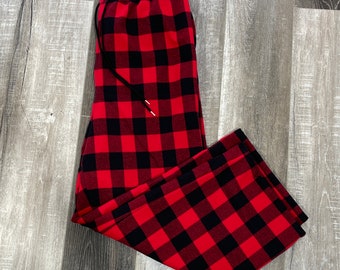 Womens Pajama Pants, Buffalo Plaid Pajama Pants, Pajama Pants Women, Sleep  Pants for Women, Plaid Pajama Pants, Sleep Pants 