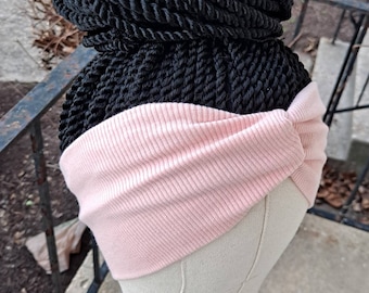 Senegalese Twist Updo Headband Wig: Braided Bun, Hair Loss Solution
