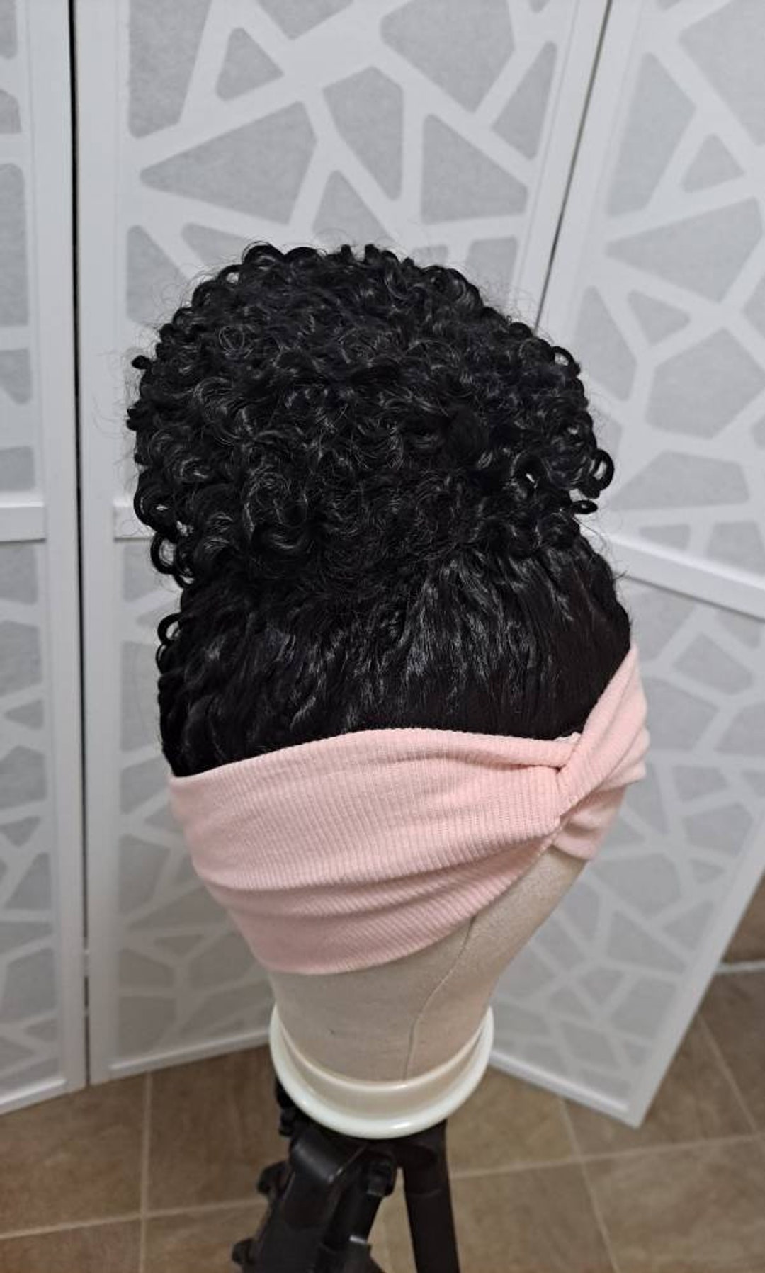 Kinky Curly Bun Wig Messy Bun Wig. Bun Updo Wig. Headband - Etsy Denmark Kinky Curly Bun Wig Messy Bun Wig. Bun Updo Wig. Headband - Etsy Denmark
