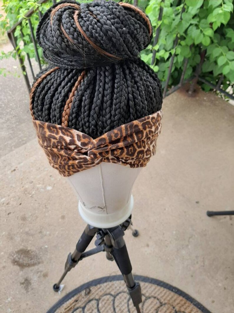 Braided Bun Updo Wig Headband Wig Hairloss Wig Alopecia Etsy
