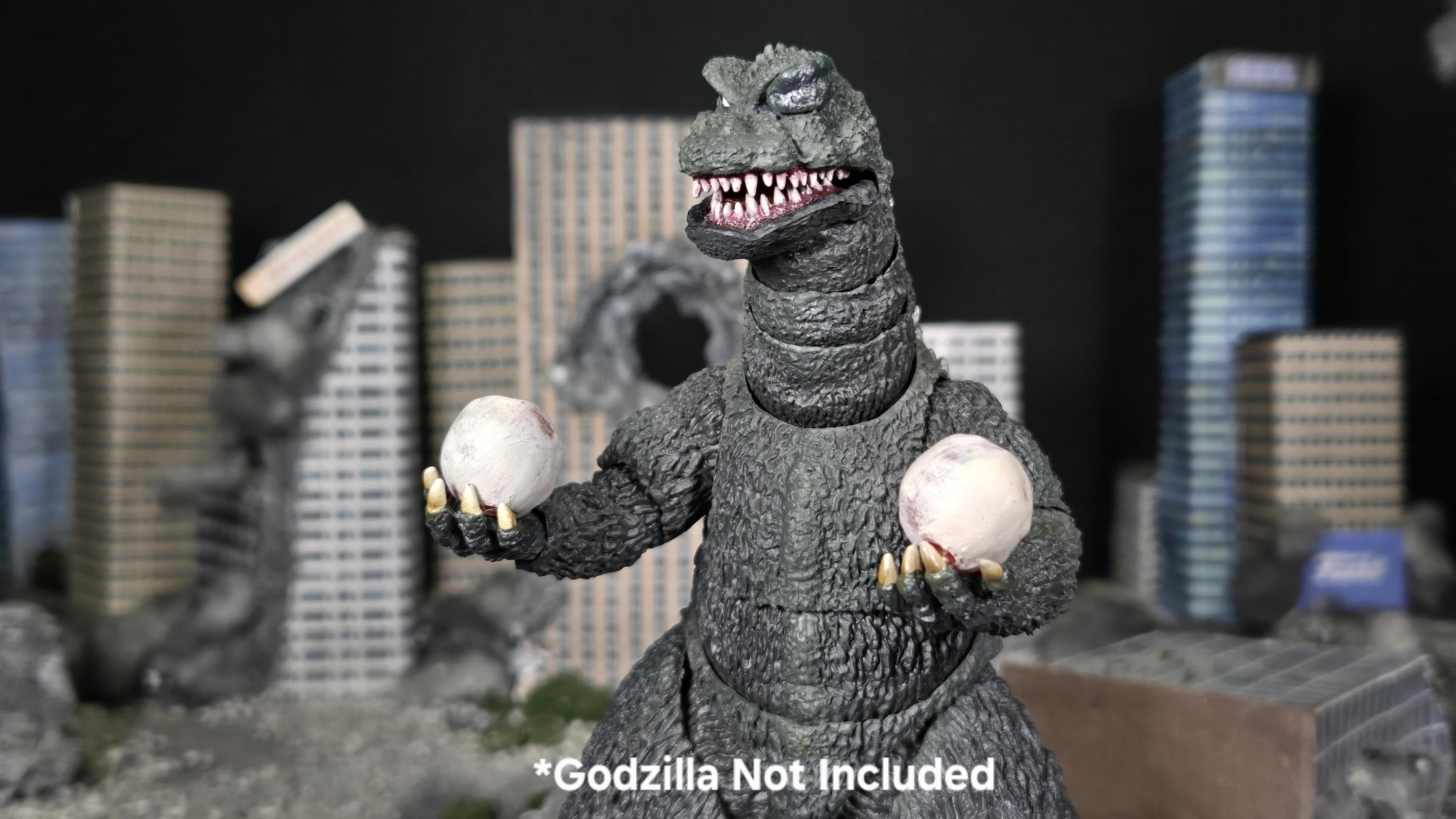 Custom 3D Printed Sludge Monster Accessory Set for SH Monsterarts 