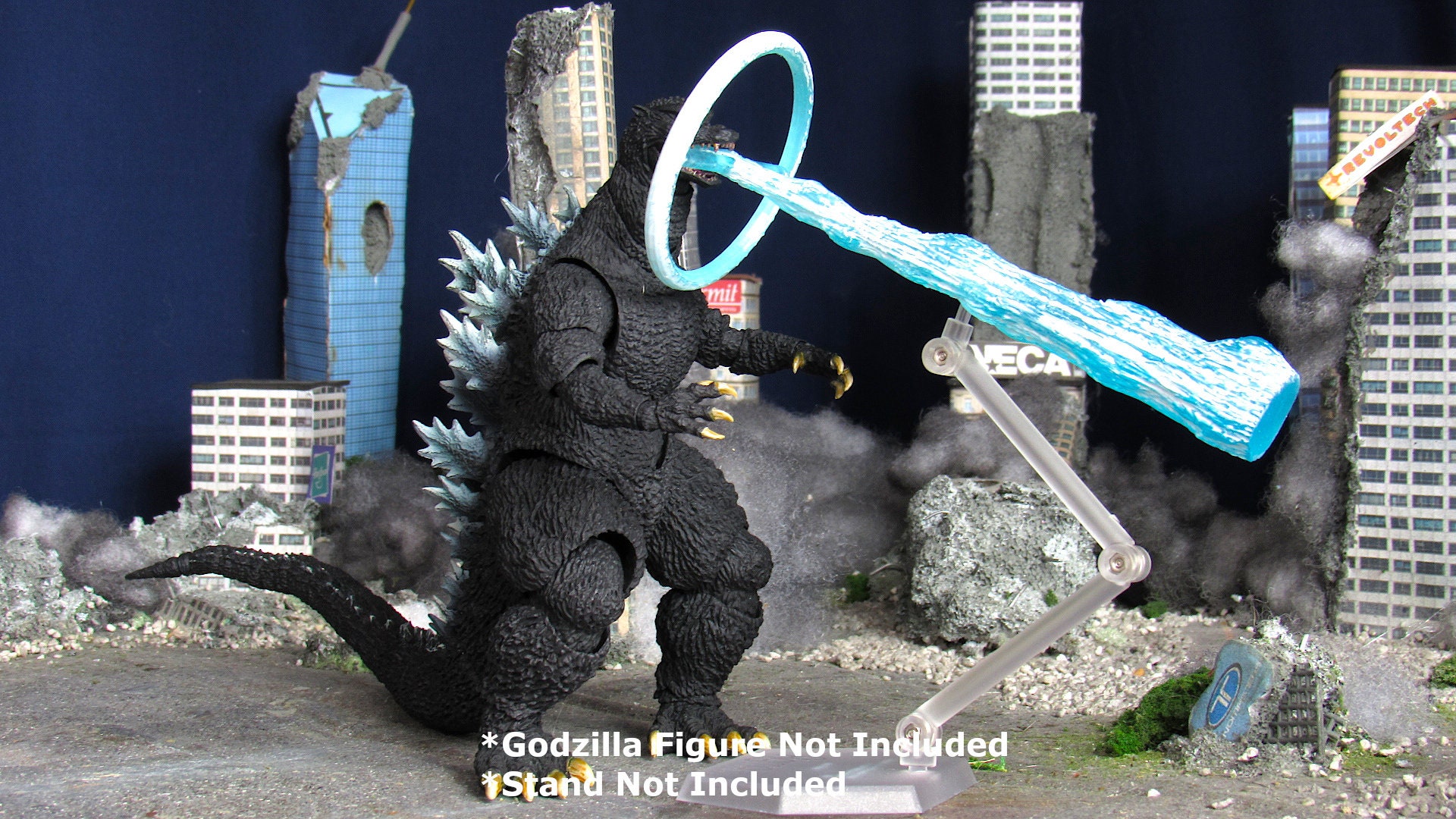 Custom Sh Monsterarts Godzilla Final Wars Bandai Tamashii Monster