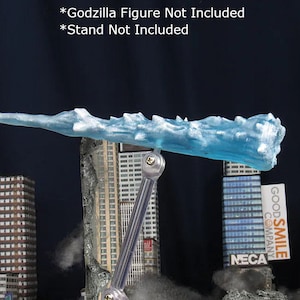Custom 3D Printed Legendary Godzilla Beam Accessory For SH MonsterArts, Hiya, NECA (Action Figure Not Included)