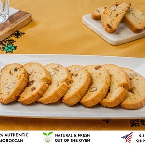 MOROCCAN COOKIES, ALMOND Cookies, Twice Baked Cookies, Delicious Moroccan Chocolate And Cocoa Fekkas, Regular Moroccan Fekkas