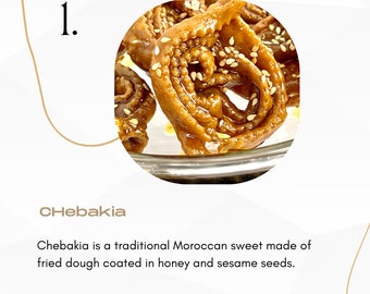 Almond CHABAKIA,Sweet Moroccan Treasures: Handcrafted,رمضان كريم RAMADAN KAREEM, Honey Chebakia, Delicious Ramadan cookies, Made With Love