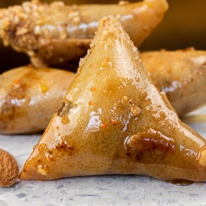 MOROCCAN BRIWAT, ALMOND Briwat, Moroccan Pastry, Sweet Pastry, Belkabir Handmade Delicious Traditional Briwat For Any Occasion