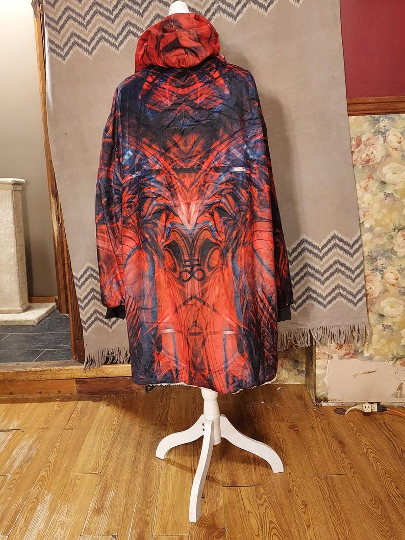 Diablo Satanic Blanket Cloak Satanism Demon Robe Velvet Fleece - Etsy