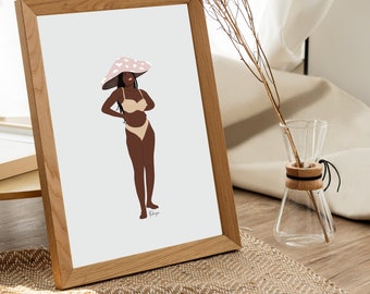 Mushroom Goddess Wall Art INSTANT Printable Digital Download PNG