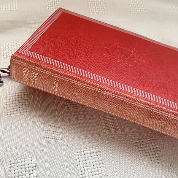 Shropshire, The Little Guides, vintage book, John Ernest Auden, Methuen & Co Ltd, 1921, with map, antique book