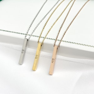 Korean name necklace, BTS necklace, BTS jewelry, Korean gifts, Name Plate Necklace, Custom Hangul Name, Engraved Christmas Gift