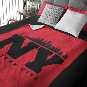 couverture new york, couverture jet new york city, décor nyc, cadeau new york, couverture personnalisée côte est, new york city new york, cadeau fête des pères