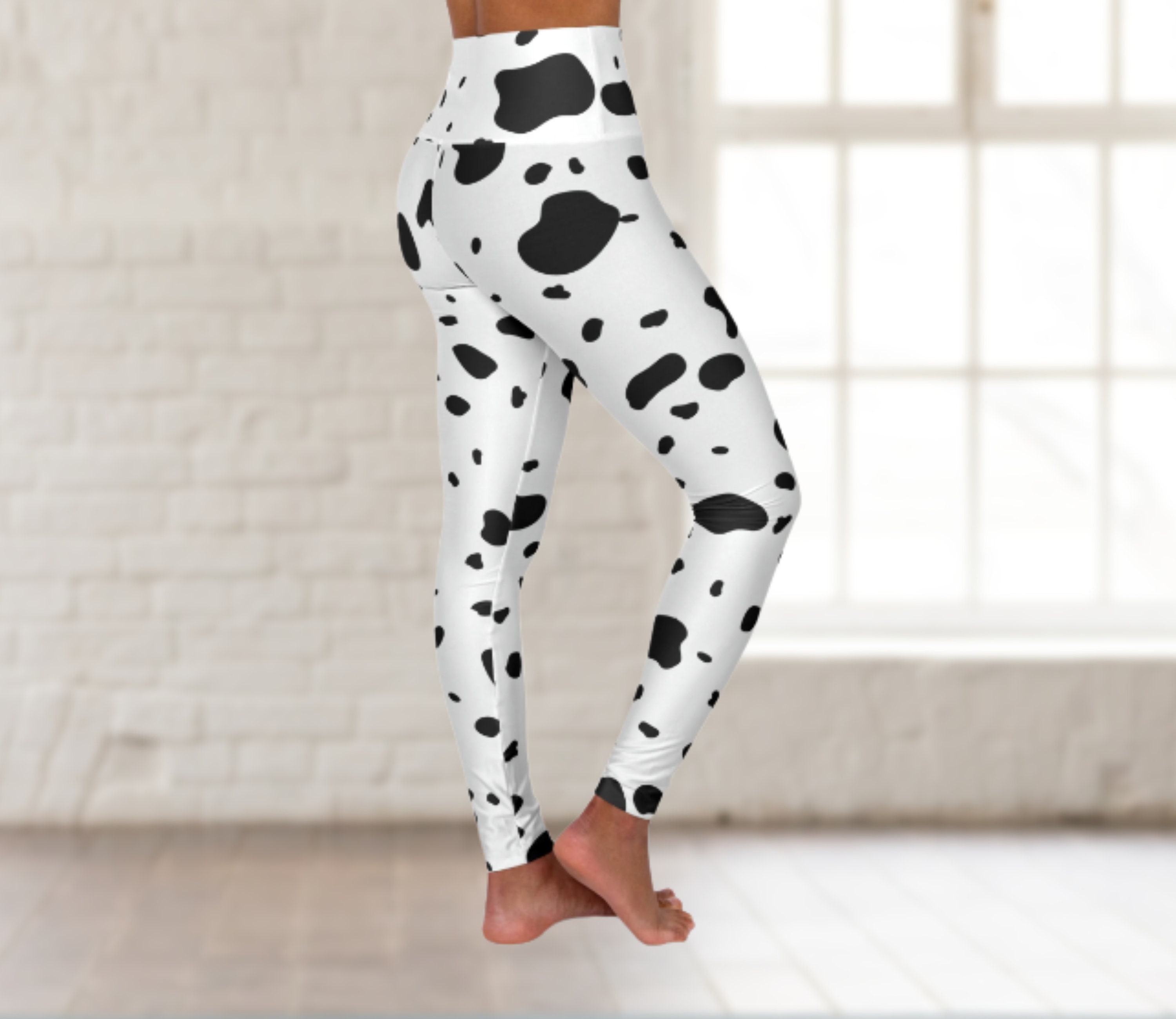 Dalmation print leggings sale