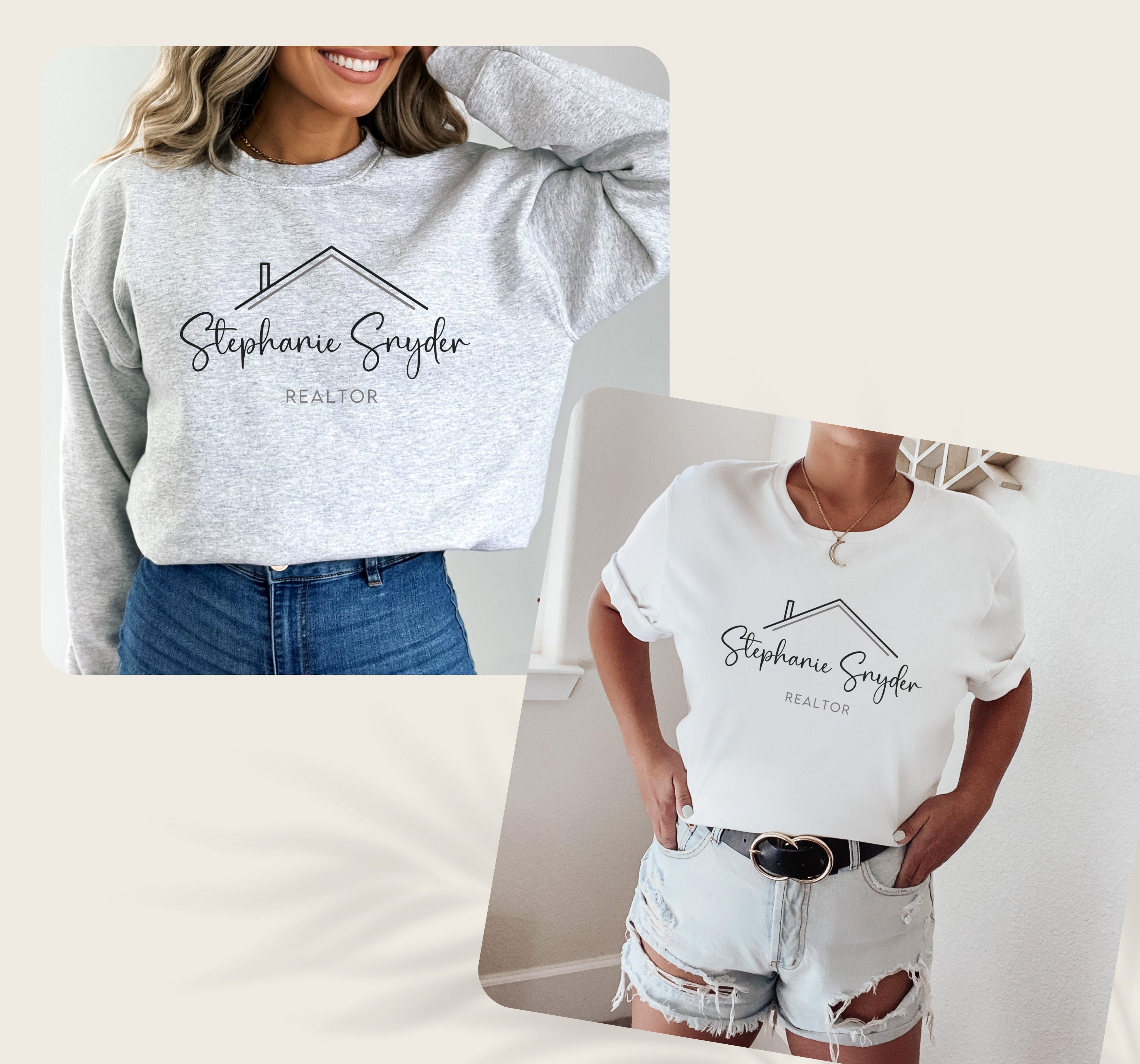Custom Realtor Shirt, Realtor Marketing, Realtor Gift, Business Logo ...