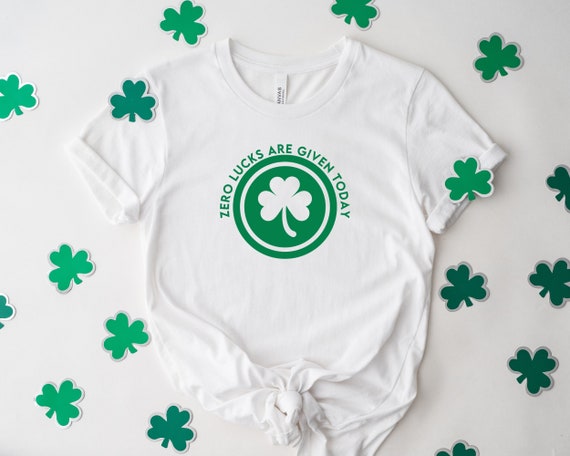 Zero Lucks Given St. Patricks Day Lucky Irish Tank Top Zero Lucks Given St. Patricks Day Lucky Irish Tank Top