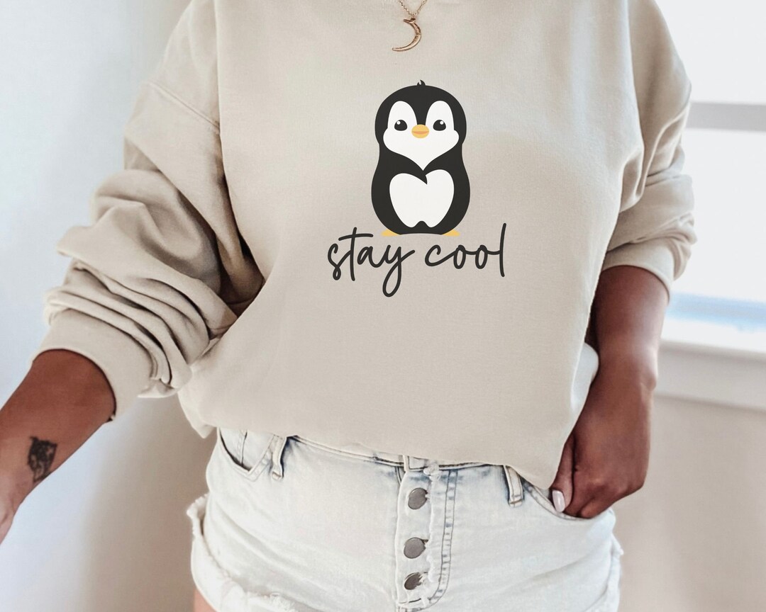 Babyhug Full Sleeves Sweatshirt Penguin Print - Blue main image 0