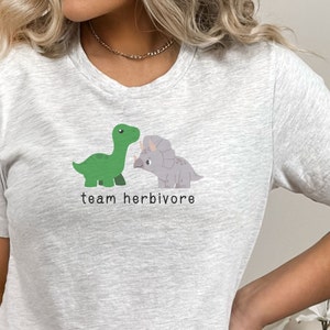 vegan shirt, vegetarian shirt, team herbivore shirt, dinosaur shirt, funny vegan shirt, vegan gift for her, plant based tee, vegan clothing