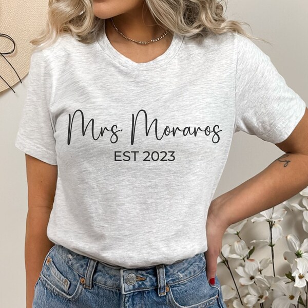 Mrs Shirt - Etsy