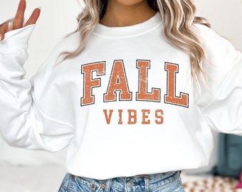Bluza Retro Fall Vibes Comfort Colors: Spooky Season z okrągłym dekoltem