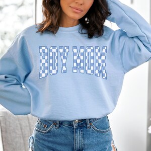 Bluza w kratkę dla chłopca i mamy *