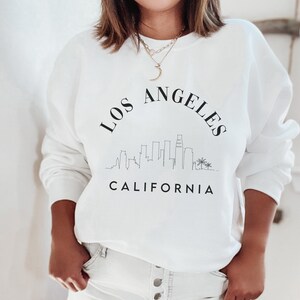 los angeles crewneck, los angeles california, vogue california sweatshirt, california gift, LA cali crewneck, west coast crewneck