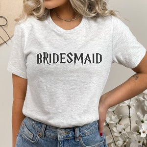 wizard bridesmaid shirt, magic wizard bridal party shirt, wizard wedding shirt, wizard bachelorette shirt, magic wizard bridesmaid shirts