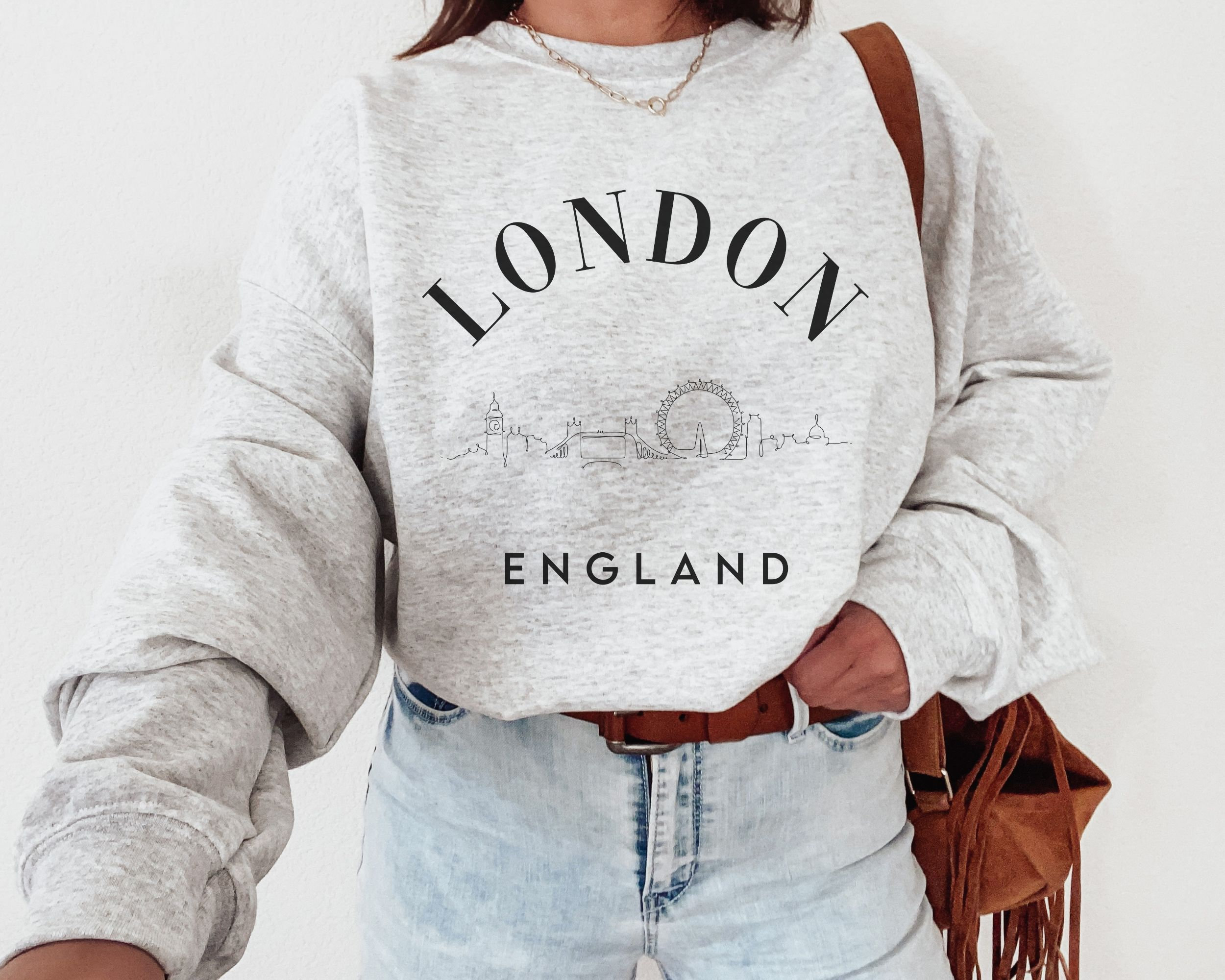 Vogue Vintage London England Crewneck Vogue Style Sweatshirt - Etsy