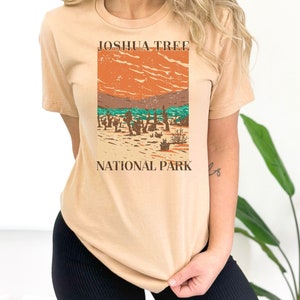 Joshua Tree Nationalpark Shirt, Joshua Tree Shirt, Vintage Kalifornien Wüste Shirt, Nationalpark Geschenk,retro Kalifornien Nationalpark Shirt