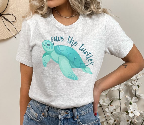 Turtle Tshirt - Save A Life T-Shirt Turtle Tshirt - Save A Life T-Shirt