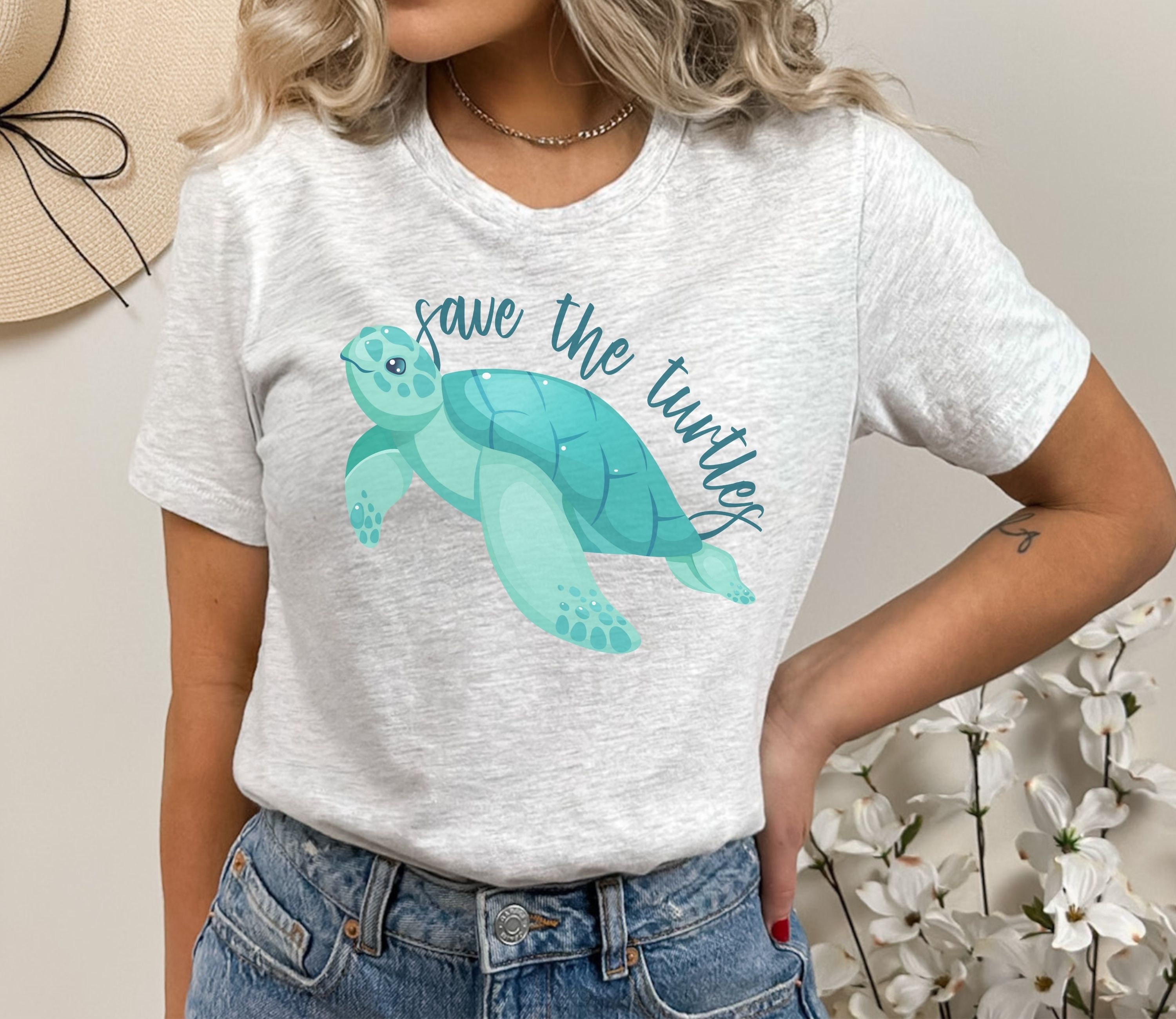 Save The Turtles Shirt, Turtle Lover Shirt, Sea Turtles Shirt, Save The Ocean Shirt, Nature Lover Shirt, Beach Life Shirt, Ocean Lover Shirt