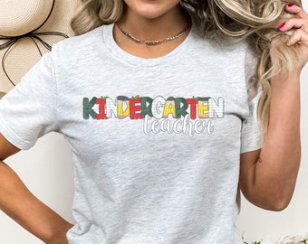 kindergarten teacher shirt, hello kindergarten shirt, kindergarten shirt, teacher shirt, teacher gift,kindergarten teacher appreciation gift