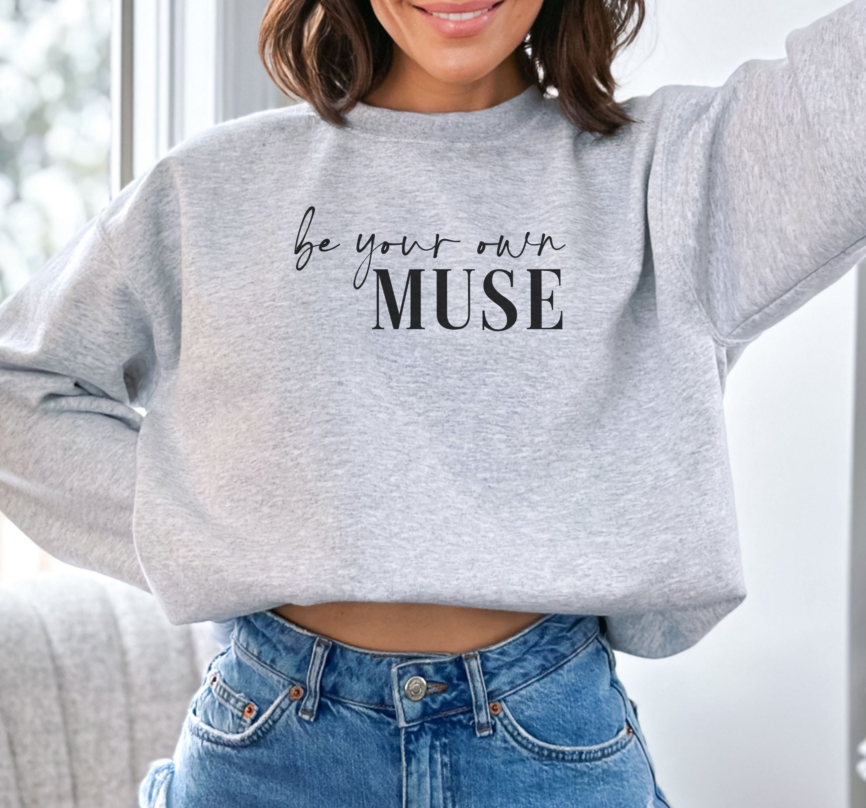 Be Your Own Muse Hoodie, Empowerment Crewneck, Self Love Sweatshirt, Trendy  Sweatshirt, Motivational Sweatshirt, Be Your Own Muse Tee -  Canada