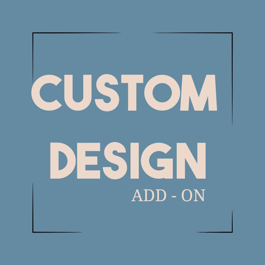 Custom Add - on / Personalization Add - On - Etsy