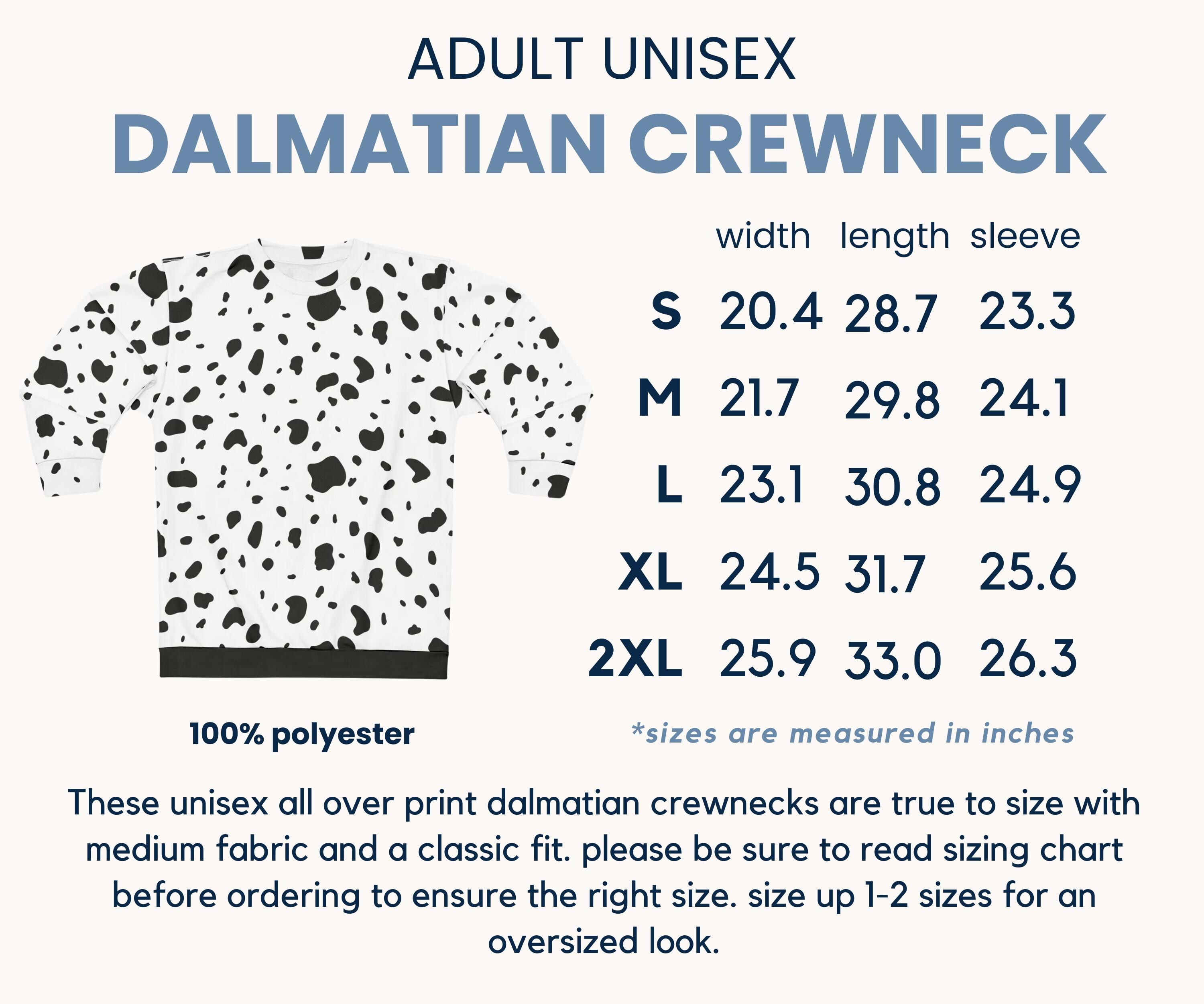 Dalmatian Print Hoodie, Dalmatian Halloween Costume for Adults